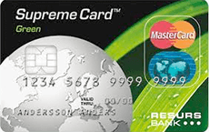 Supreme Card Green MasterCard